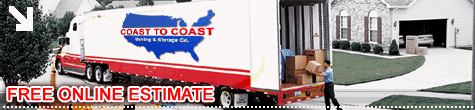 FREE ONLINE ESTIMATE // from Coast to Coast Moving & Storage Co.